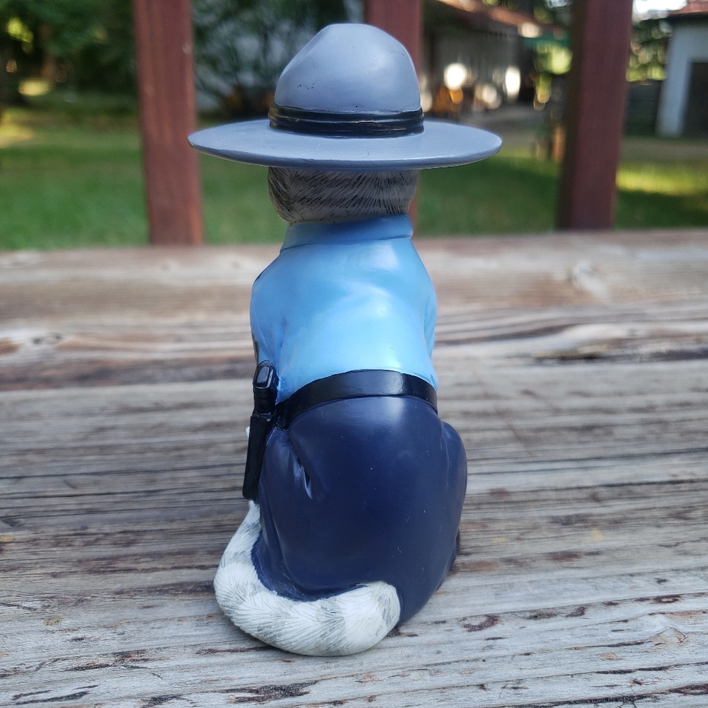 The Hamilton Collection to Purr-tect & Serve Cat Figurine - OFFICE-PURR Cat - Picture 9 of 13